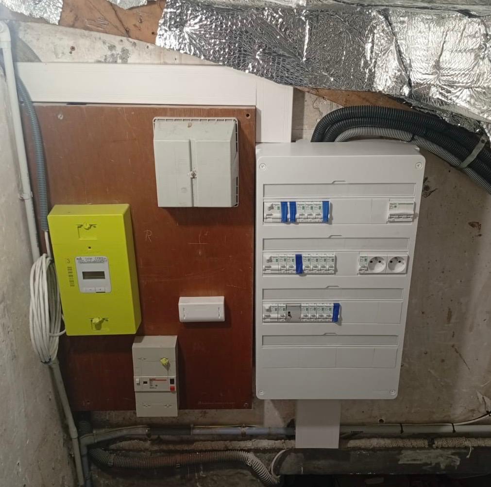Remplacement d'un tableau électrique - Compteur électrique